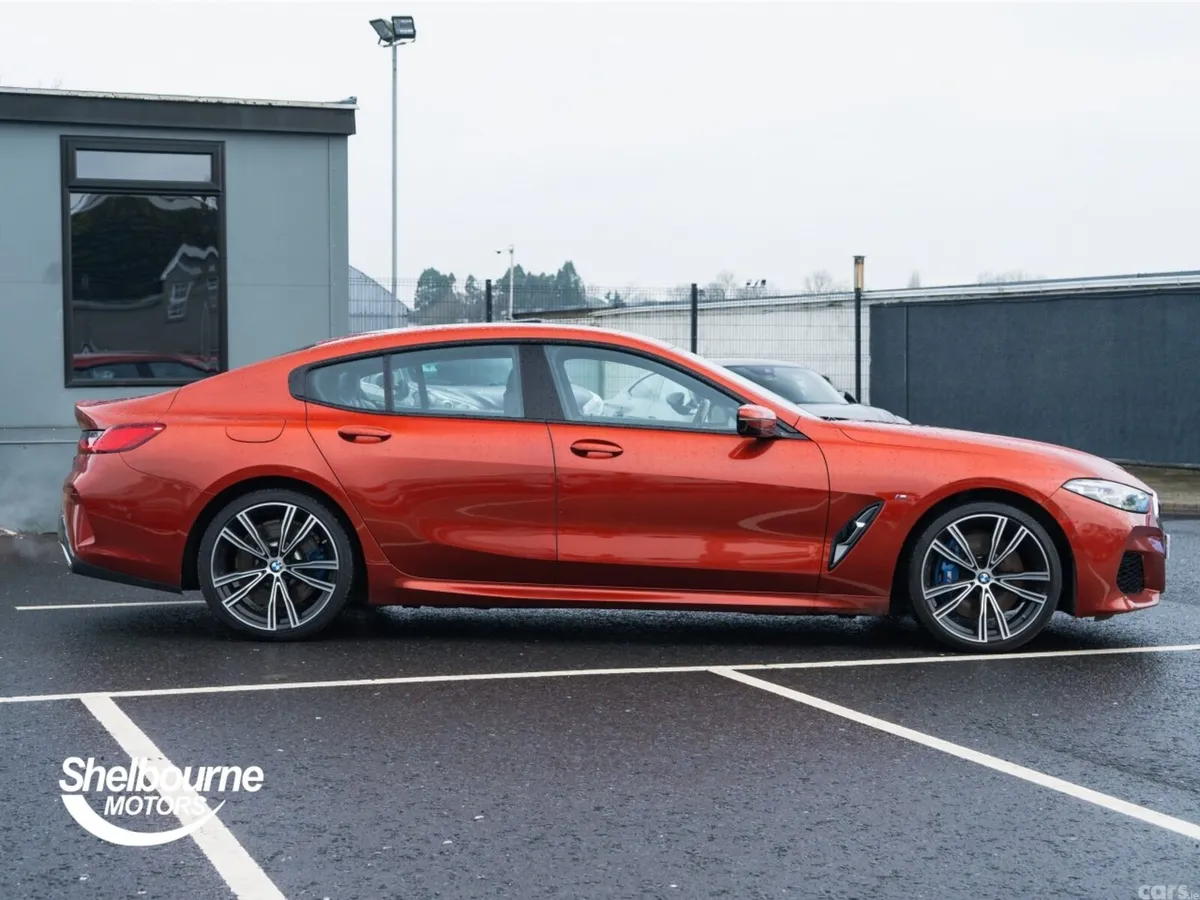 BMW 8-Series Coupe, Petrol, 2021, Orange