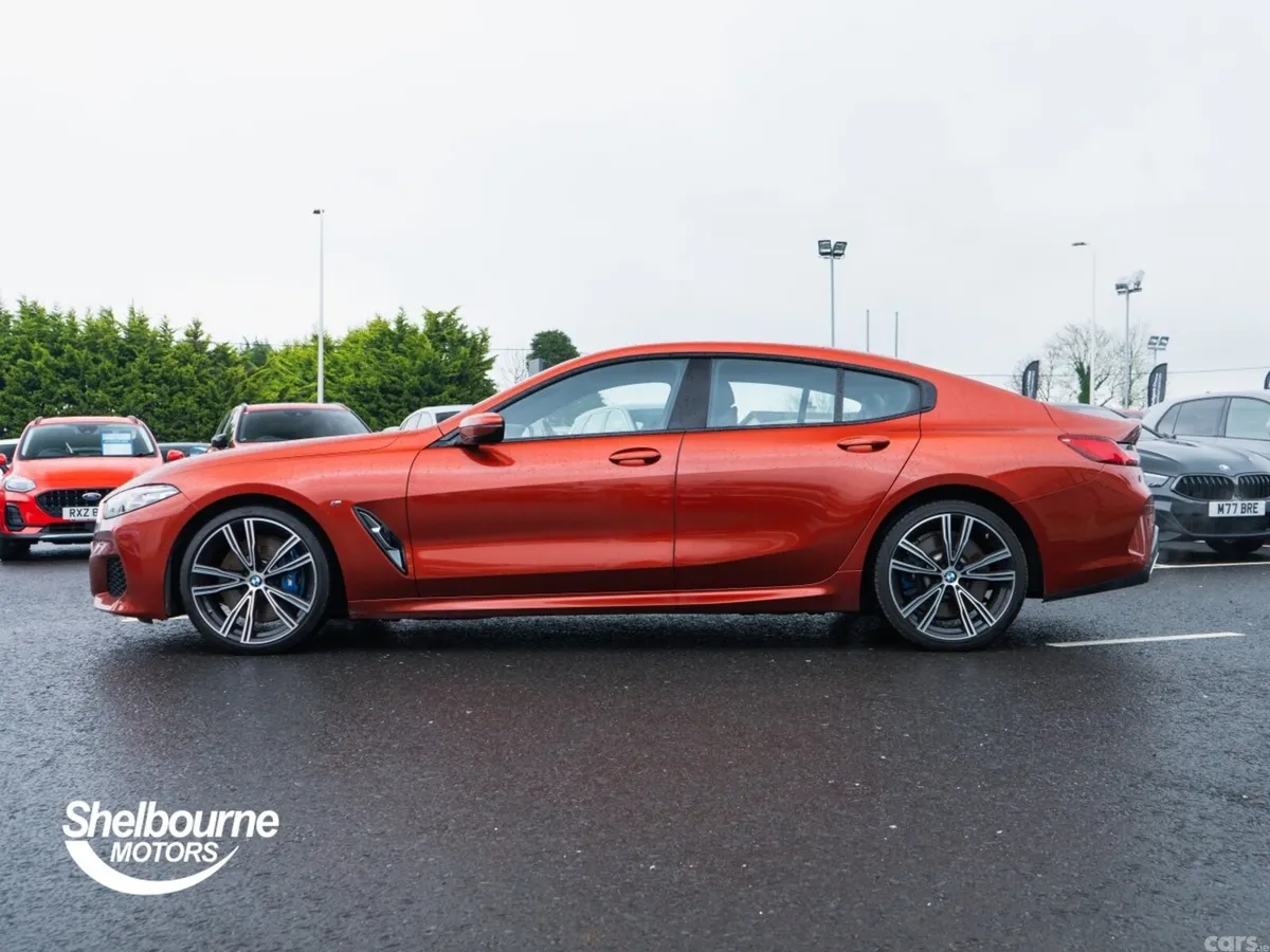 BMW 8-Series Coupe, Petrol, 2021, Orange
