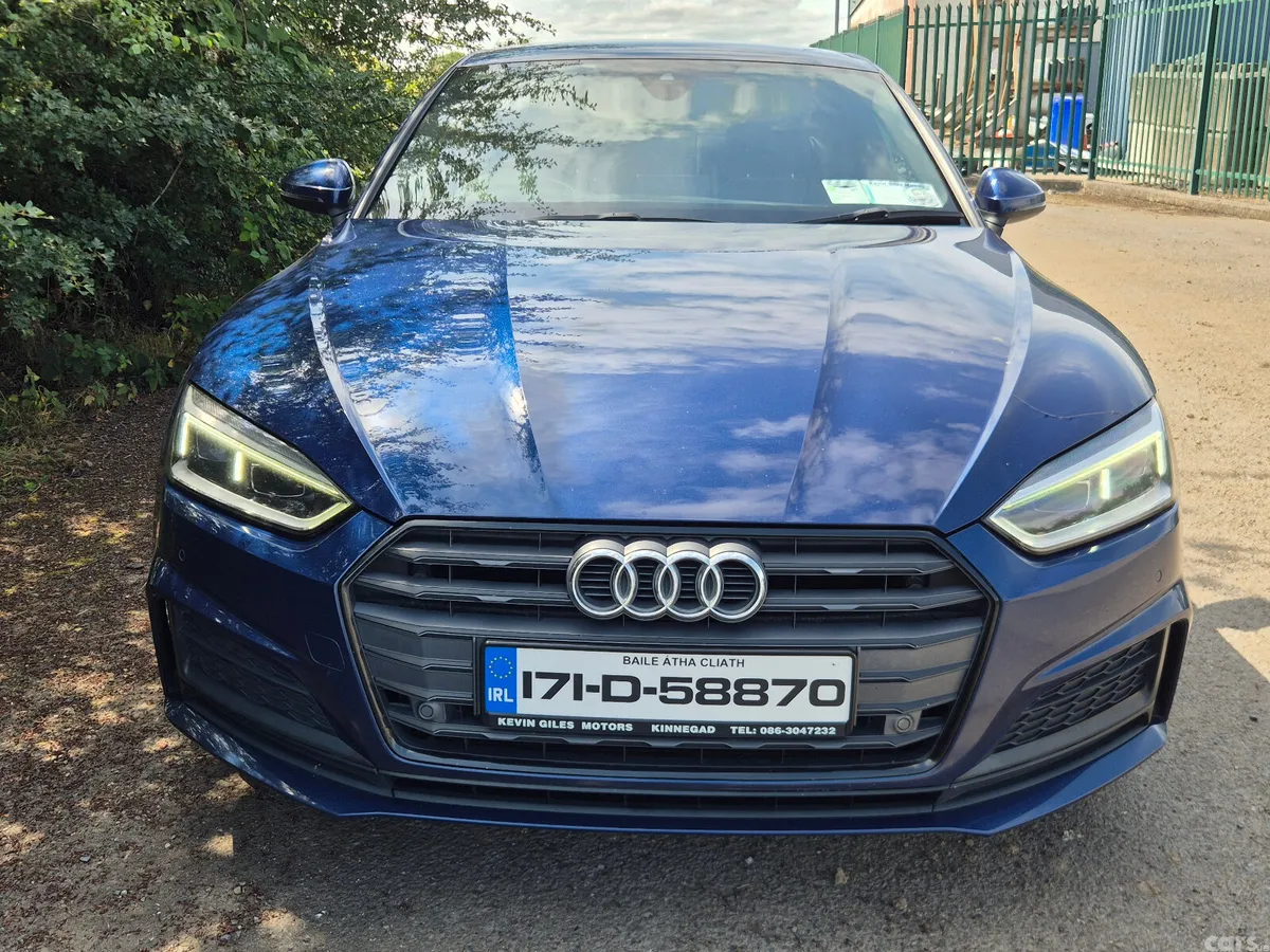 Audi A5 Coupe, Diesel, 2017, Blue