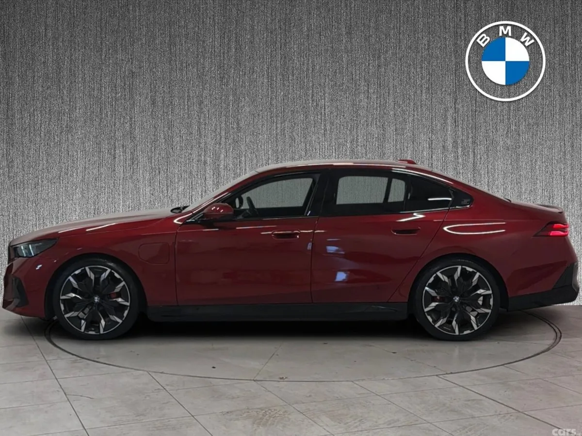 BMW 5-Series Saloon, Petrol Plug-in Hybrid, 2026, Red