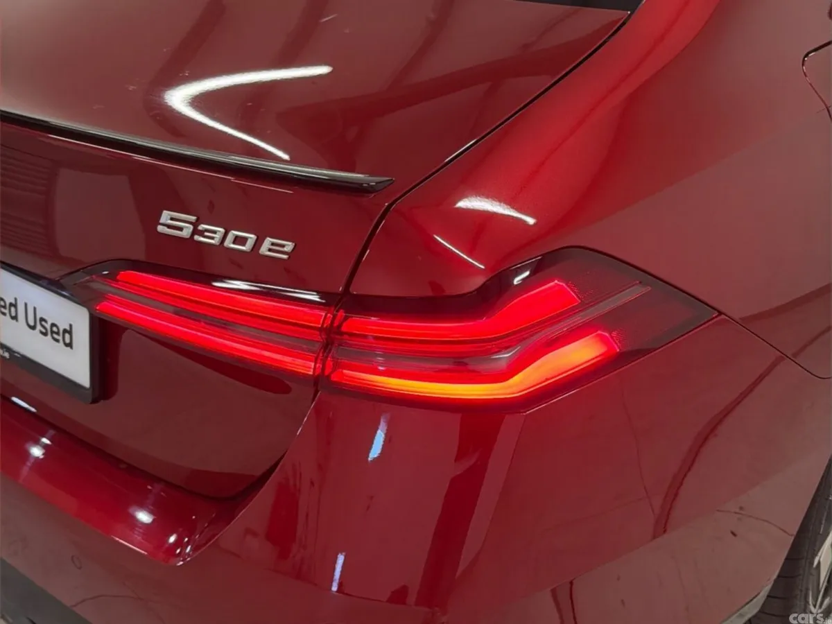 BMW 5-Series Saloon, Petrol Plug-in Hybrid, 2026, Red