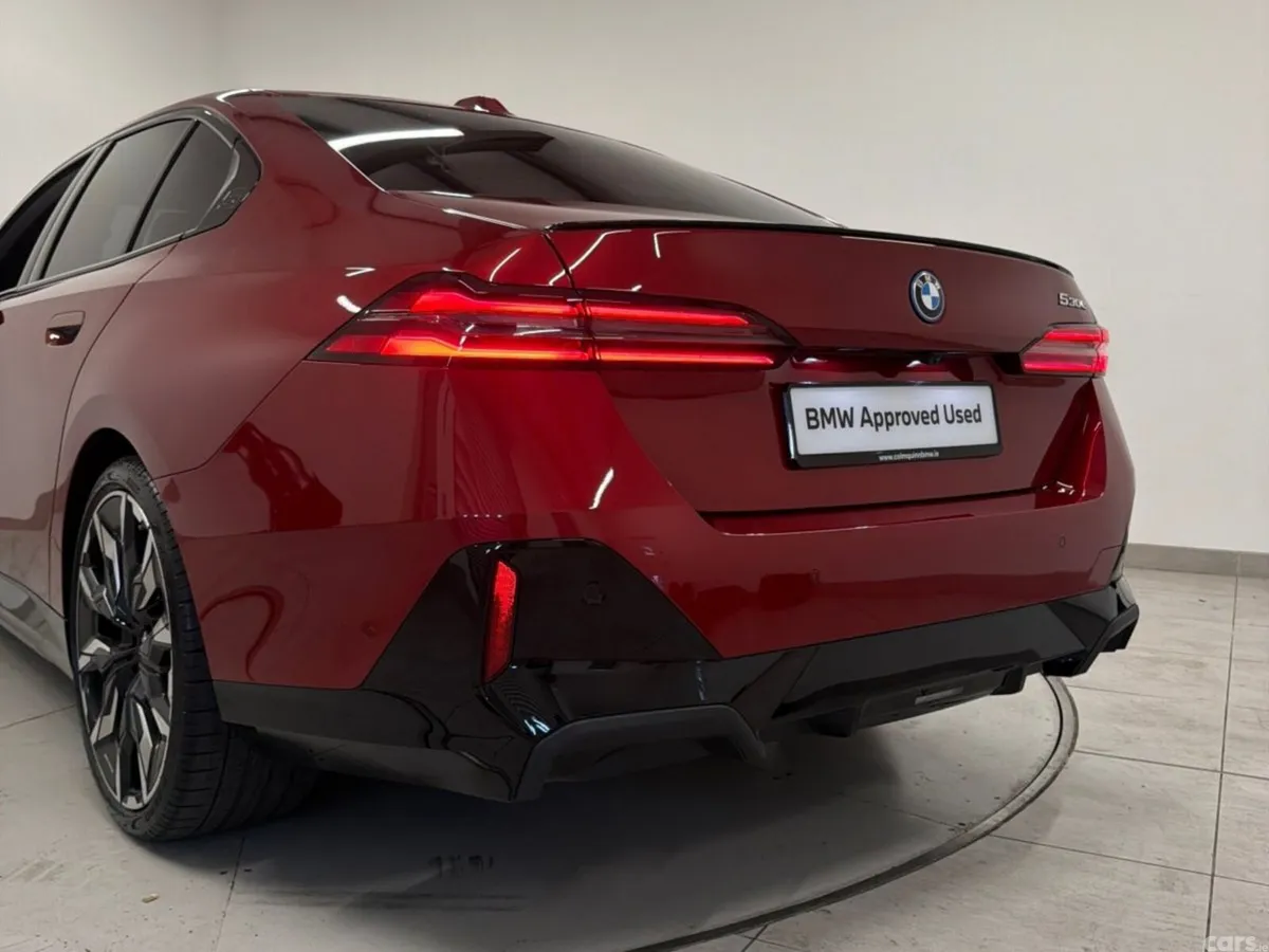 BMW 5-Series Saloon, Petrol Plug-in Hybrid, 2026, Red