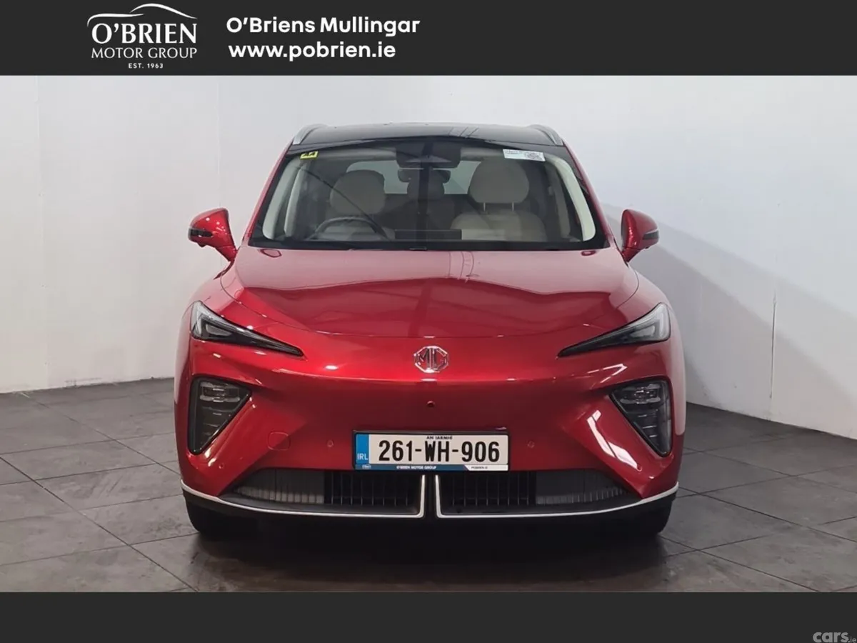 MG MGS6 Hatchback, Electric, 2026, Red