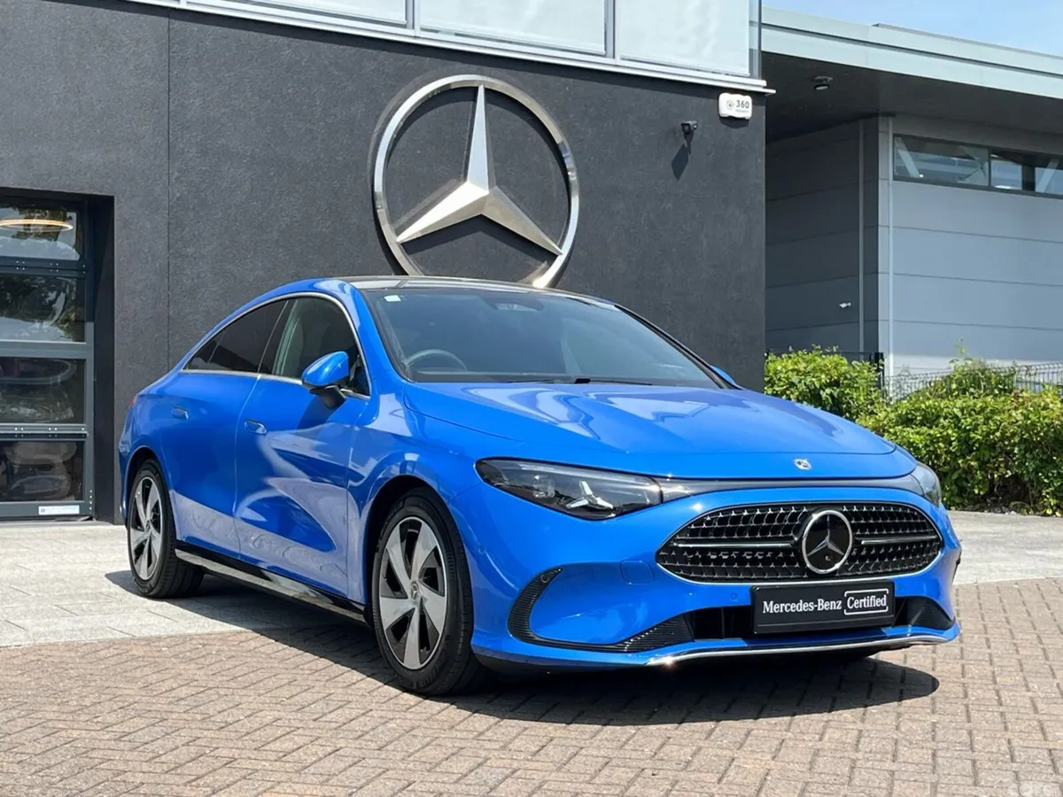 Mercedes-Benz CLA Saloon, Petrol Hybrid, 2026, Blue