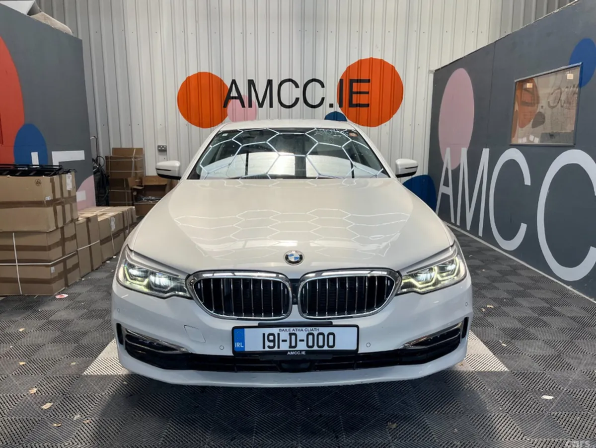 BMW 5-Series Saloon, Diesel, 2019, White