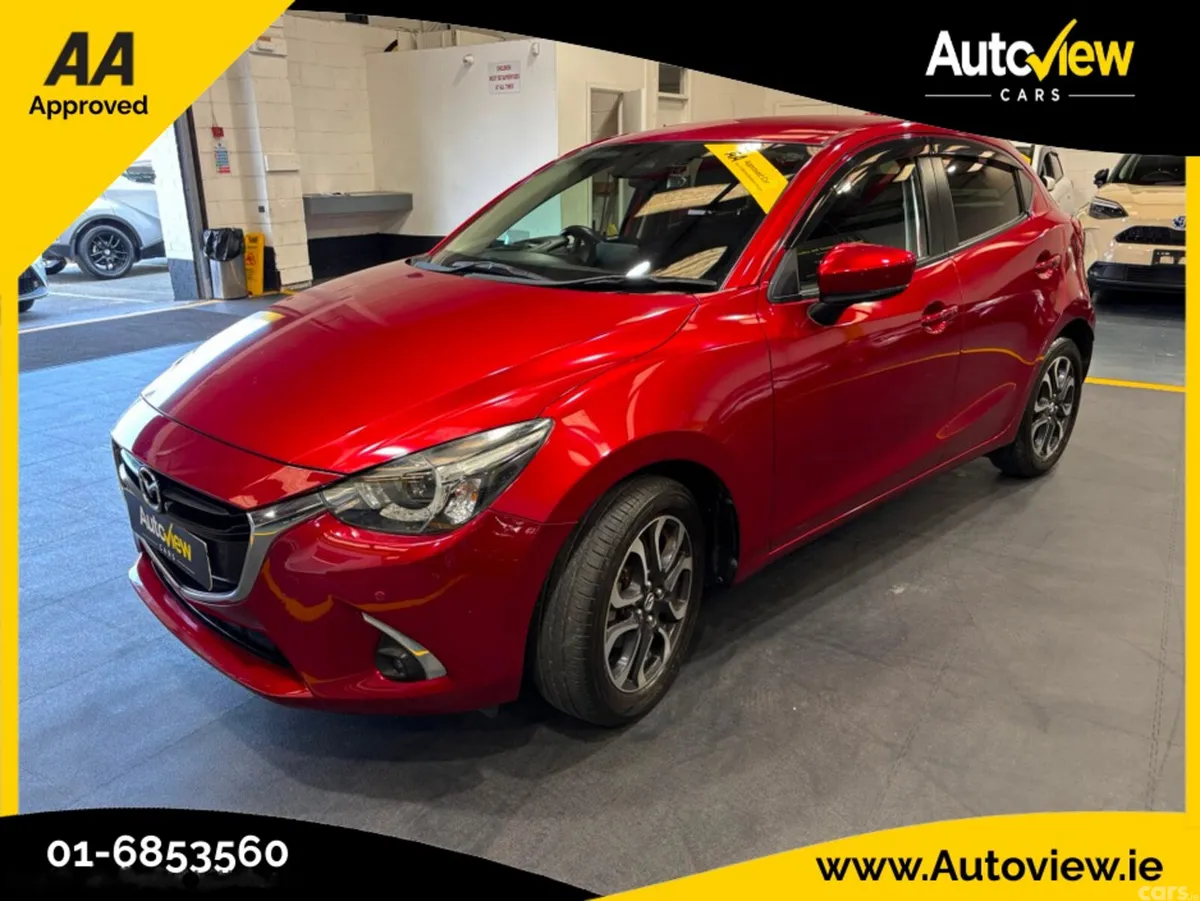Mazda Demio Hatchback, Diesel, 2018, Red