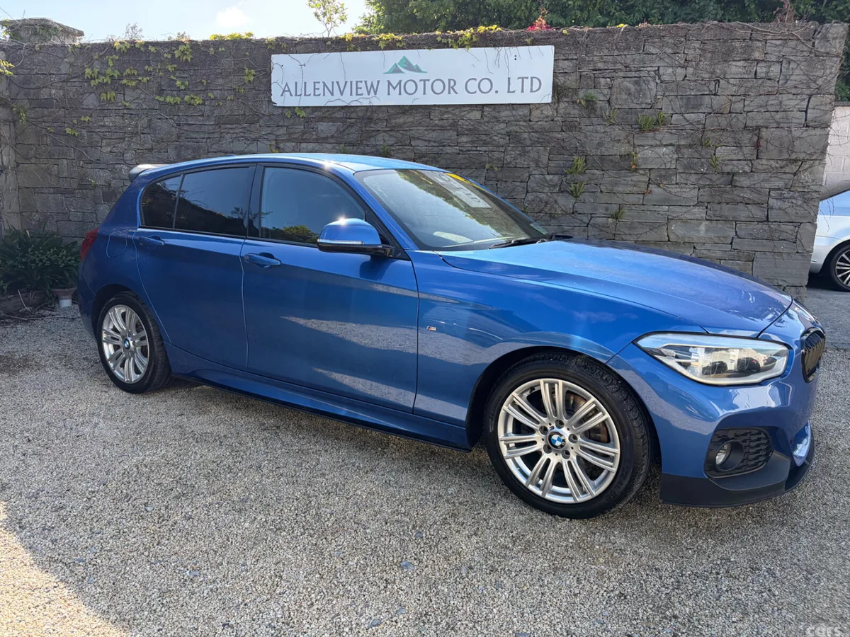 BMW 1-Series Hatchback, Diesel, 2017, Blue