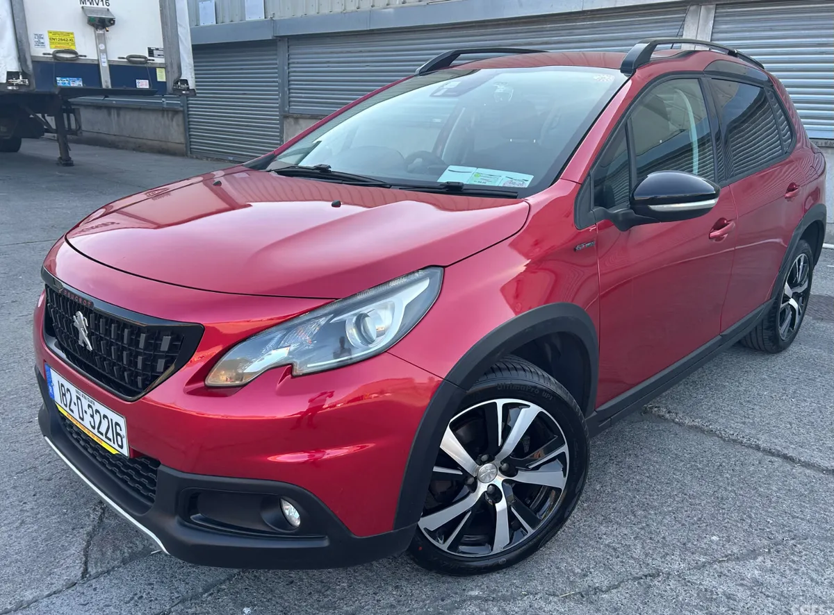 Peugeot 2008 Estate, Petrol, 2018, Red