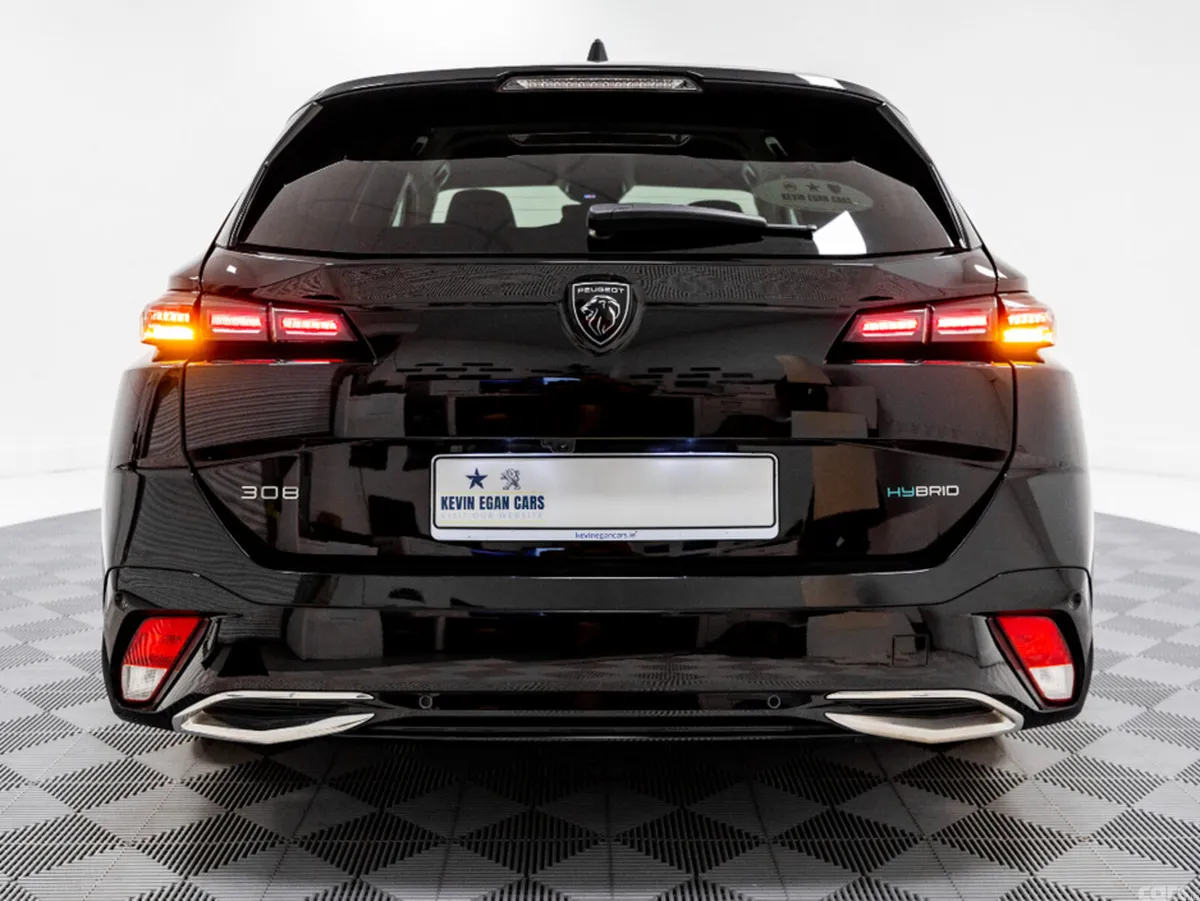 Peugeot 308 Estate, Petrol Plug-in Hybrid, 2024, Black