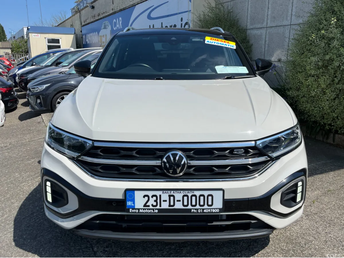 Volkswagen T-Roc SUV, Diesel, 2023, White