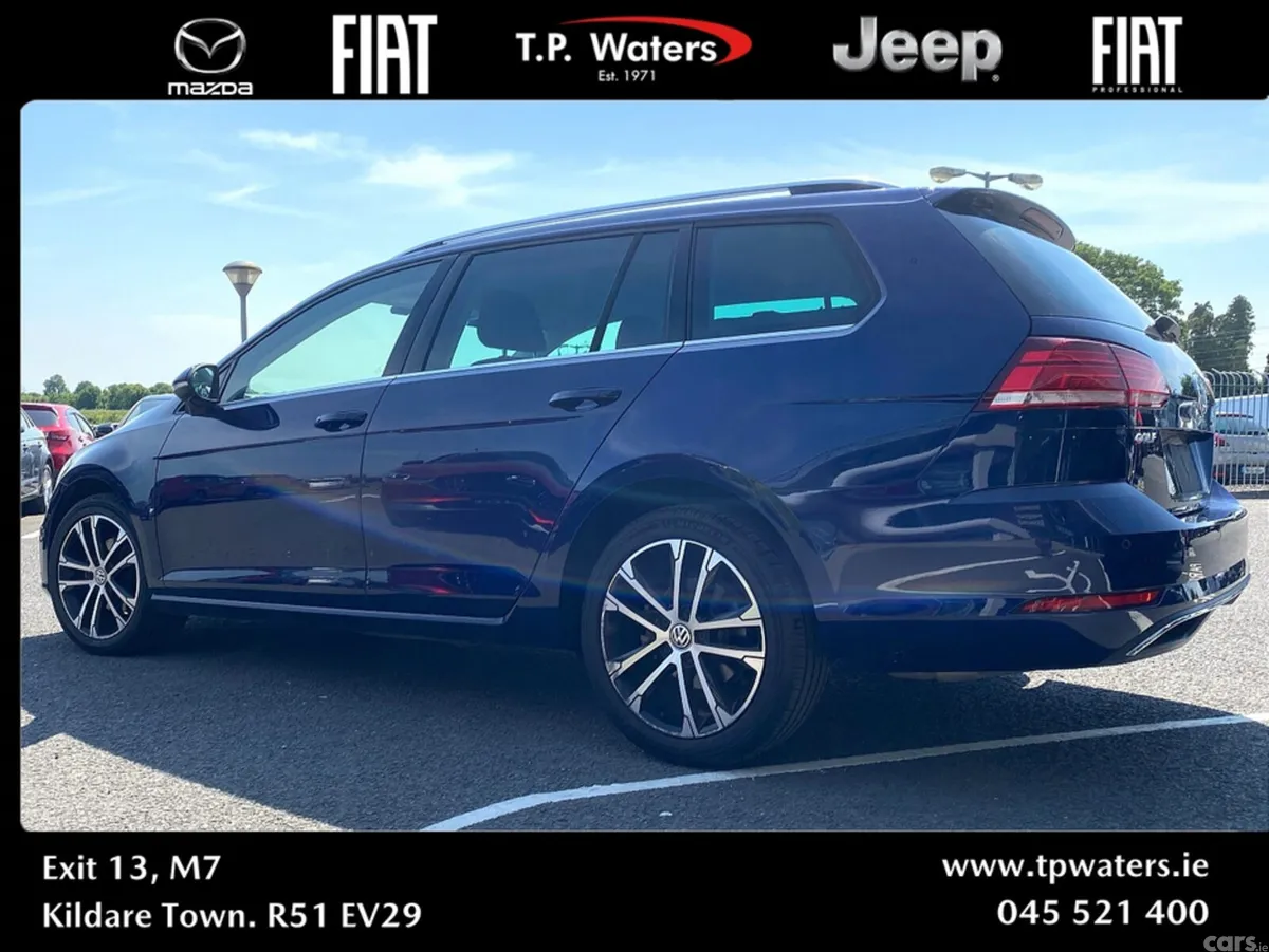 Volkswagen Golf Estate, Diesel, 2020, Blue