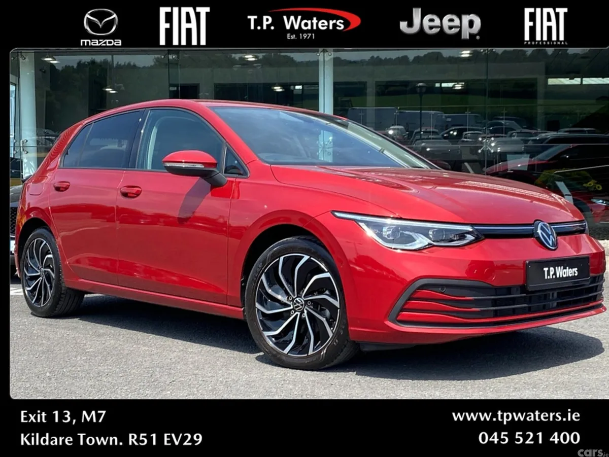 Volkswagen Golf Hatchback, Diesel, 2023, Red