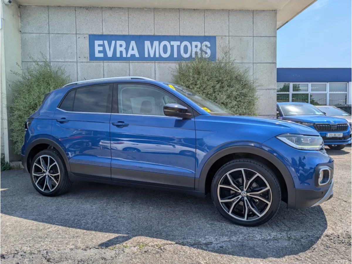 Volkswagen T-Cross SUV, Petrol, 2020, Blue