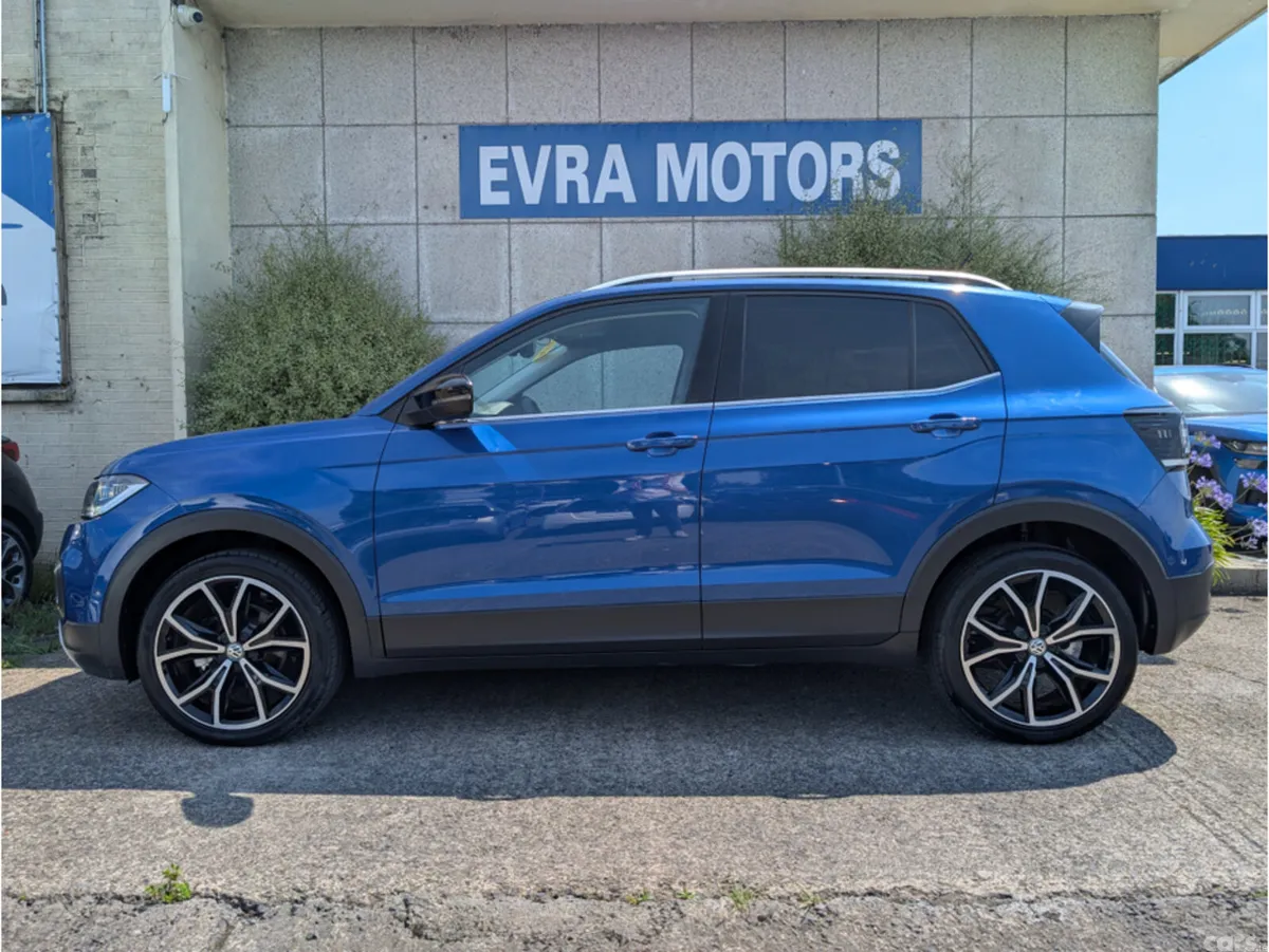 Volkswagen T-Cross SUV, Petrol, 2020, Blue