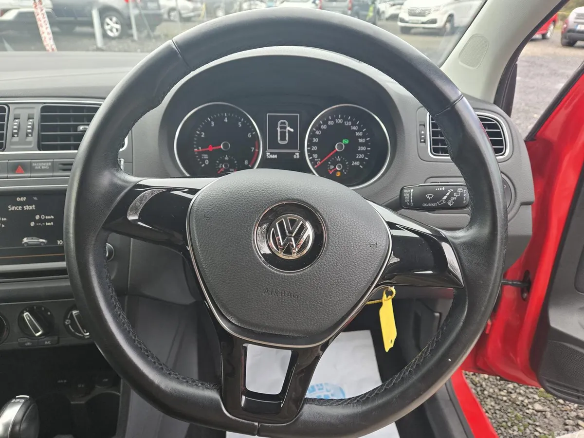 Volkswagen Polo Hatchback, Petrol, 2016, Red