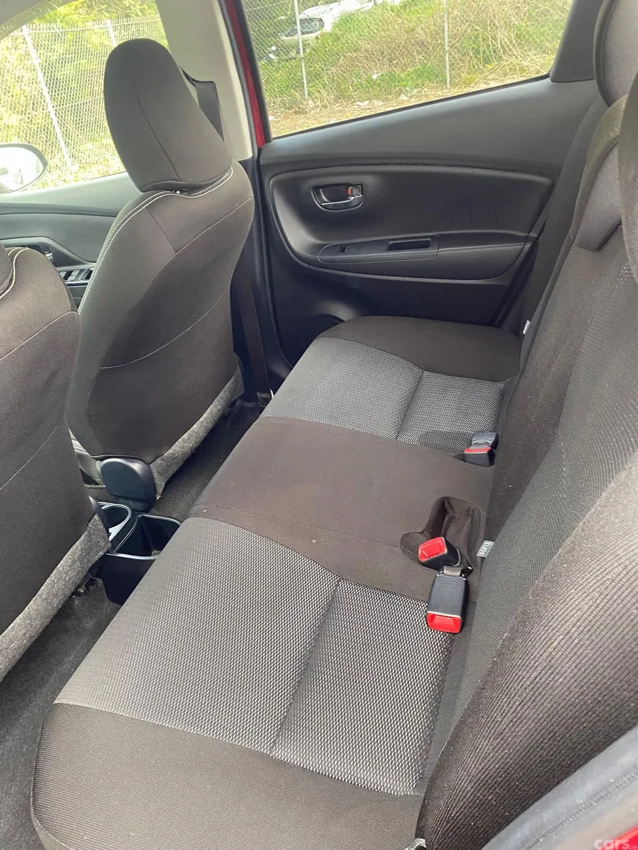 Toyota Vitz Hatchback, Petrol Hybrid, 2019, Red