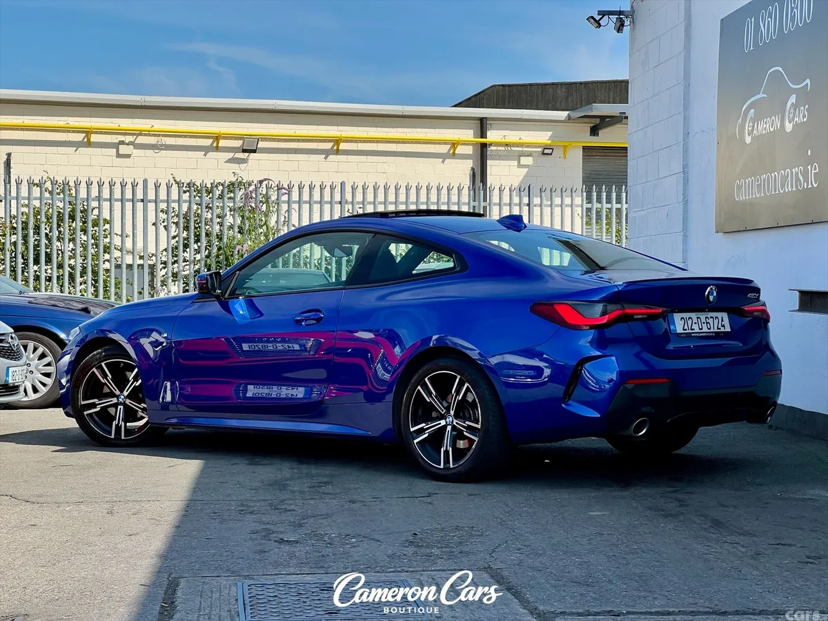 BMW 4-Series Coupe, Diesel, 2021, Blue