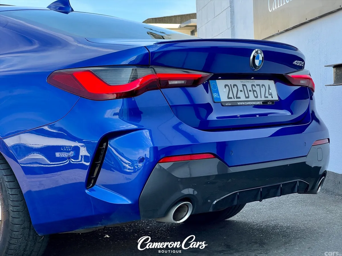 BMW 4-Series Coupe, Diesel, 2021, Blue