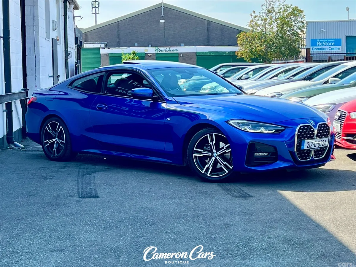 BMW 4-Series Coupe, Diesel, 2021, Blue