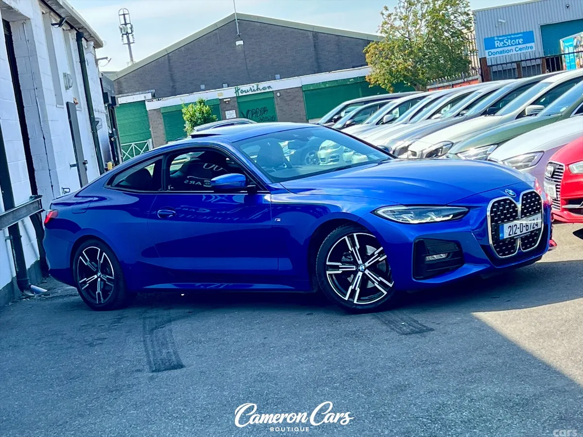 BMW 4-Series Coupe, Diesel, 2021, Blue