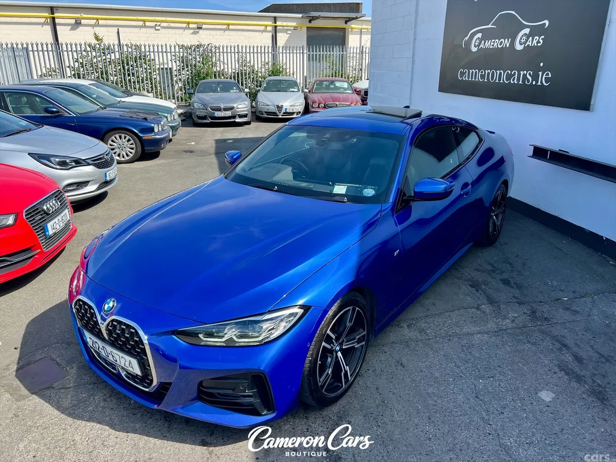 BMW 4-Series Coupe, Diesel, 2021, Blue
