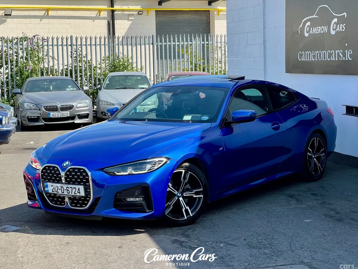 BMW 4-Series Coupe, Diesel, 2021, Blue