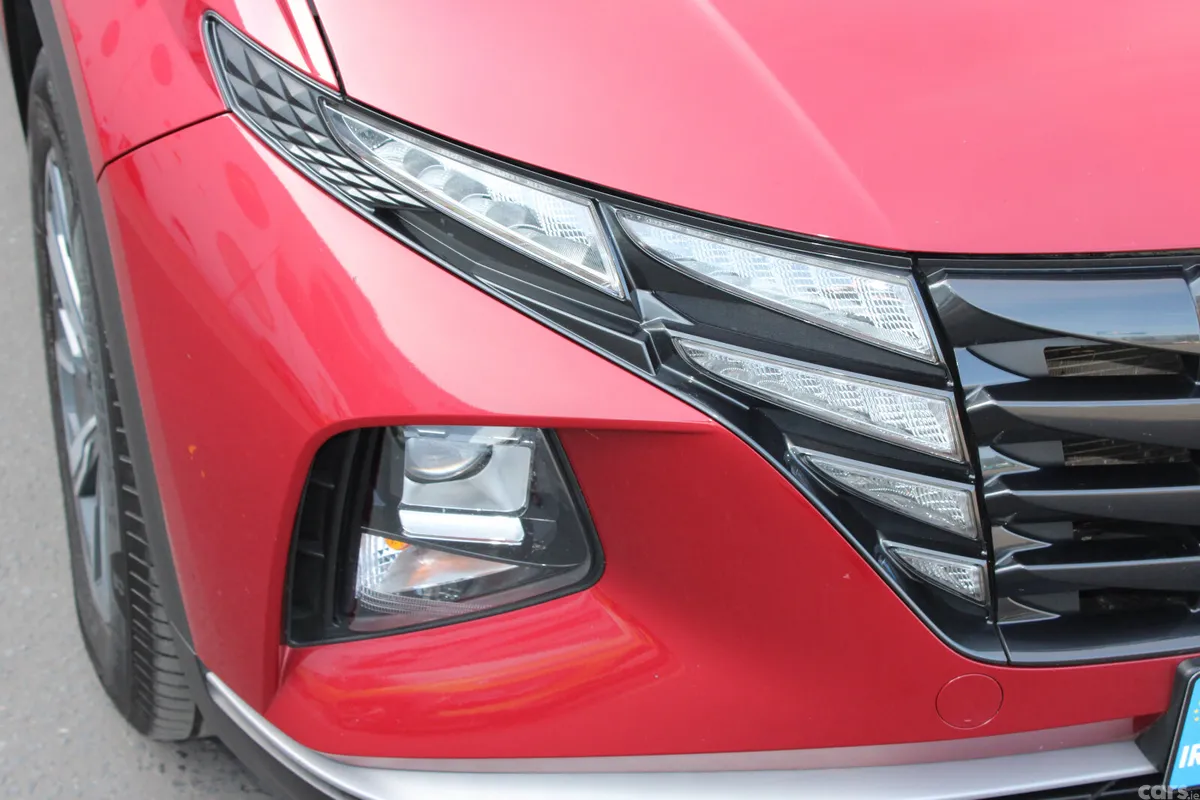 Hyundai Tucson SUV, Petrol Hybrid, 2021, Red