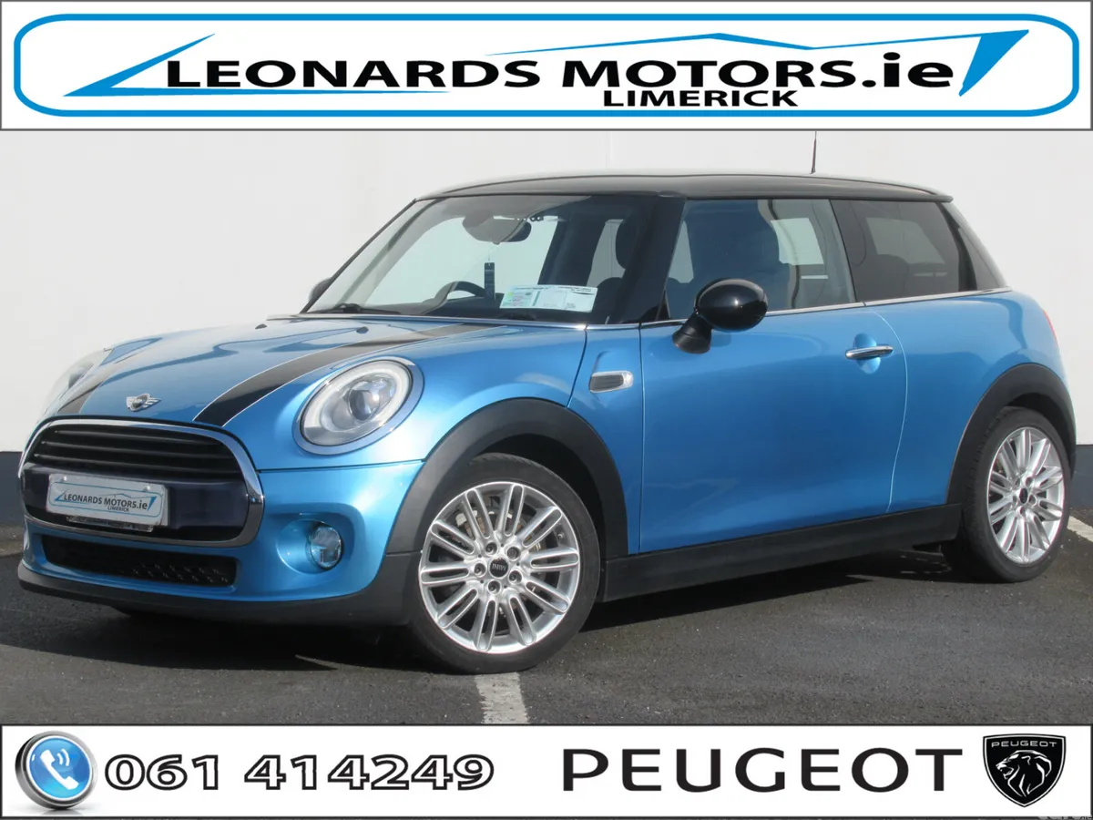 Mini Cooper Hatchback, Diesel, 2017, Blue