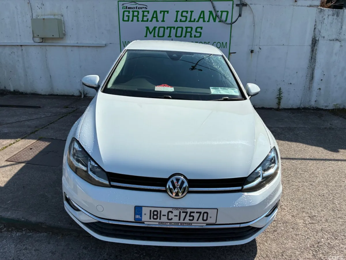 Volkswagen Golf Hatchback, Petrol, 2018, White