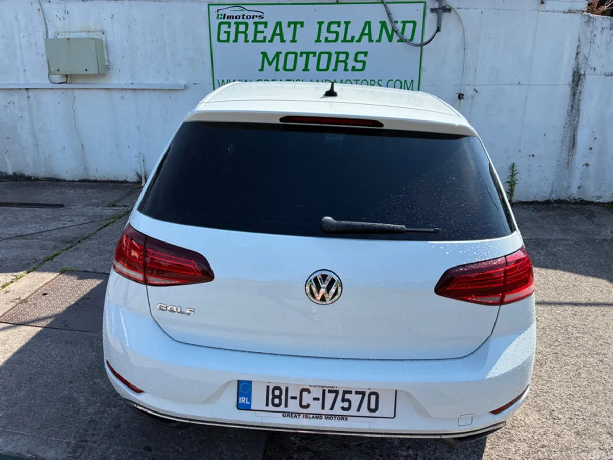 Volkswagen Golf Hatchback, Petrol, 2018, White