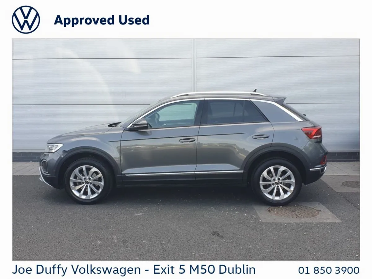 Volkswagen T-Roc SUV, Petrol, 2023, Grey