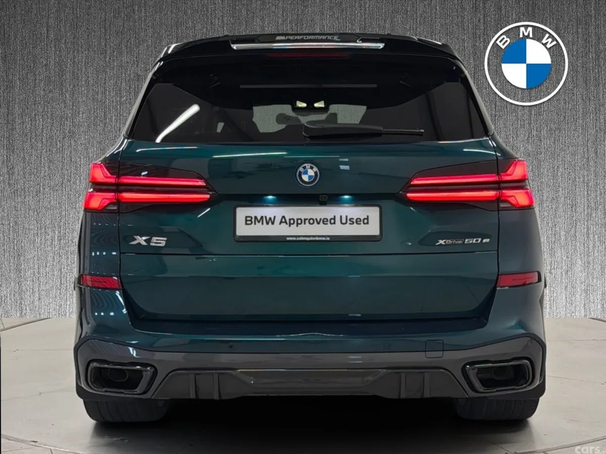 BMW X5 SUV, Petrol Plug-in Hybrid, 2025, Green