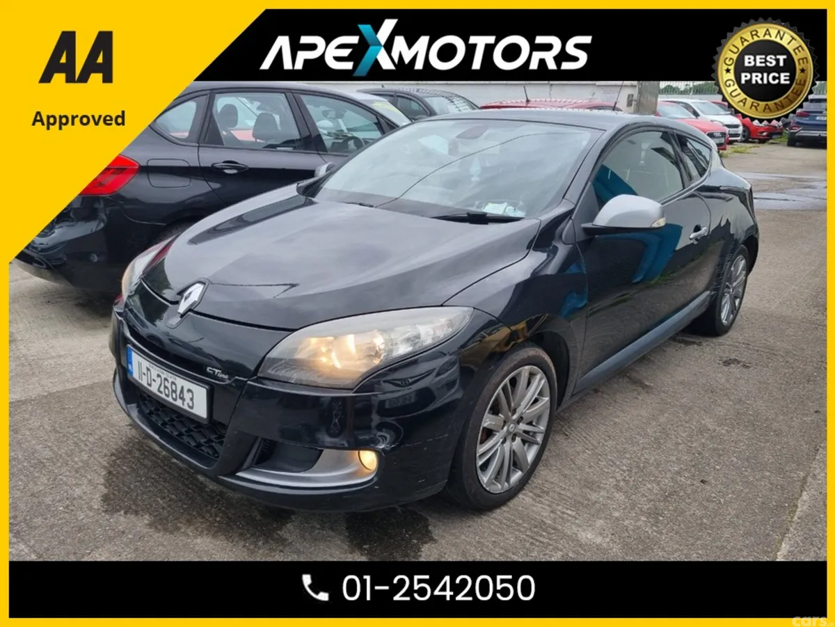 Renault Megane Coupe, Diesel, 2011, Black