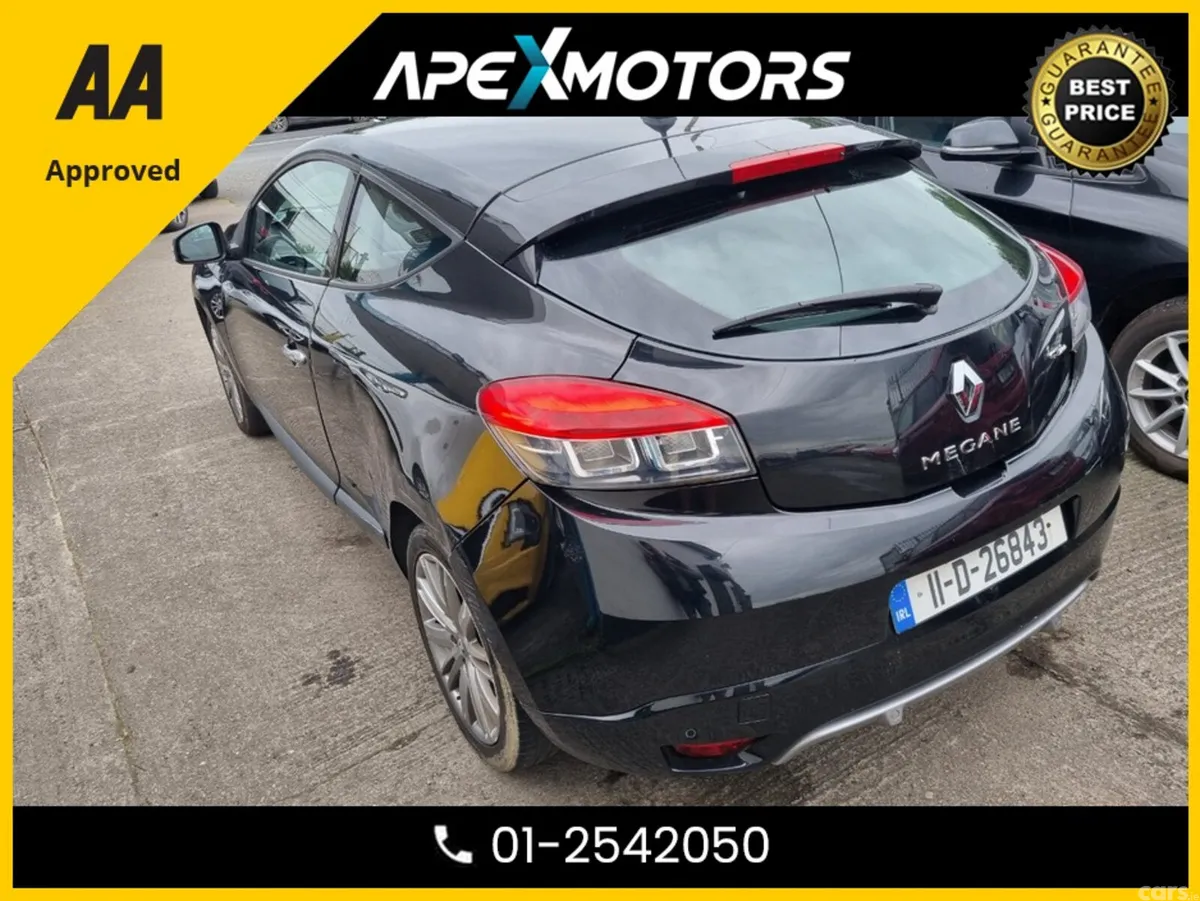 Renault Megane Coupe, Diesel, 2011, Black