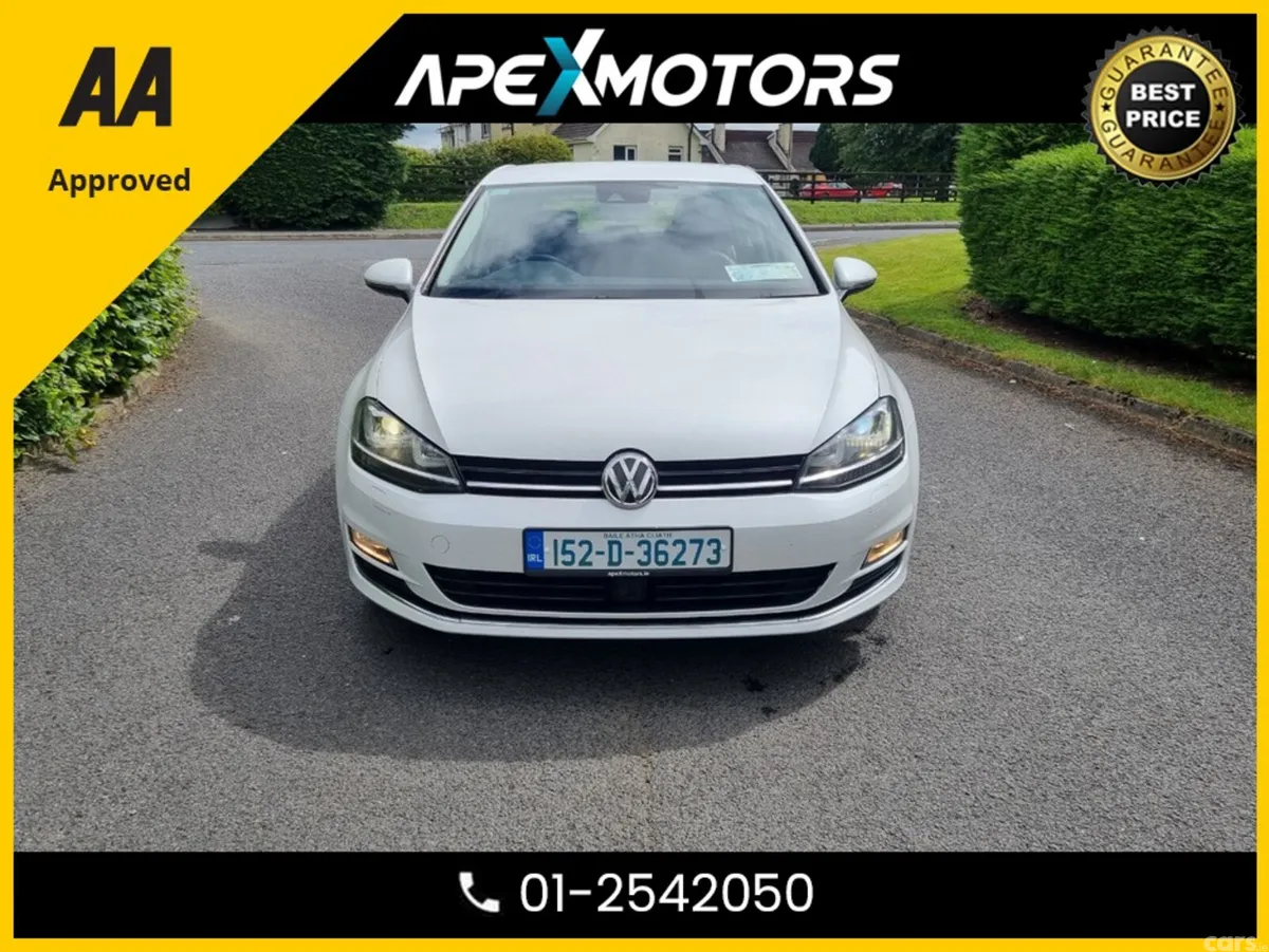 Volkswagen Golf Hatchback, Petrol, 2015, White