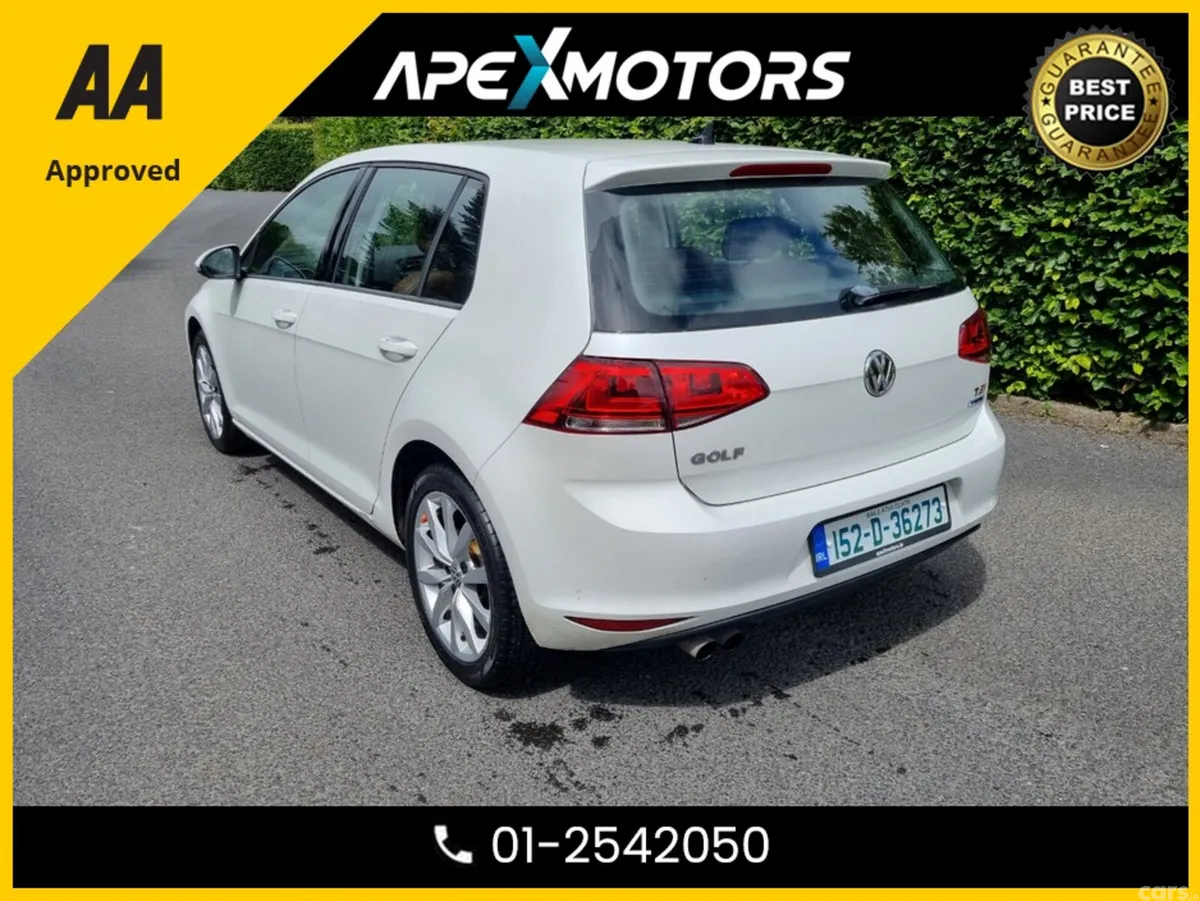 Volkswagen Golf Hatchback, Petrol, 2015, White