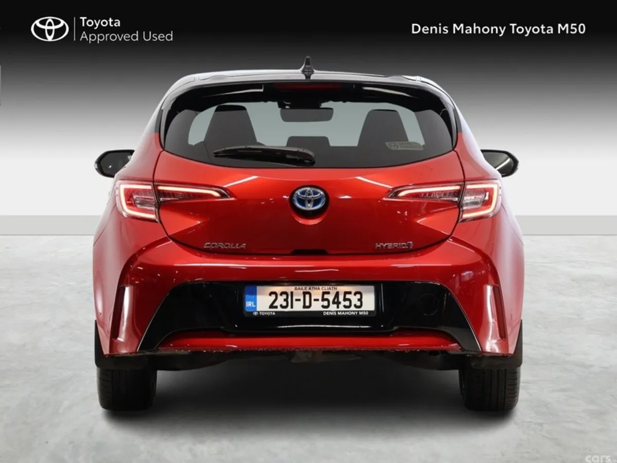 Toyota Corolla Hatchback, Petrol Hybrid, 2023, Red