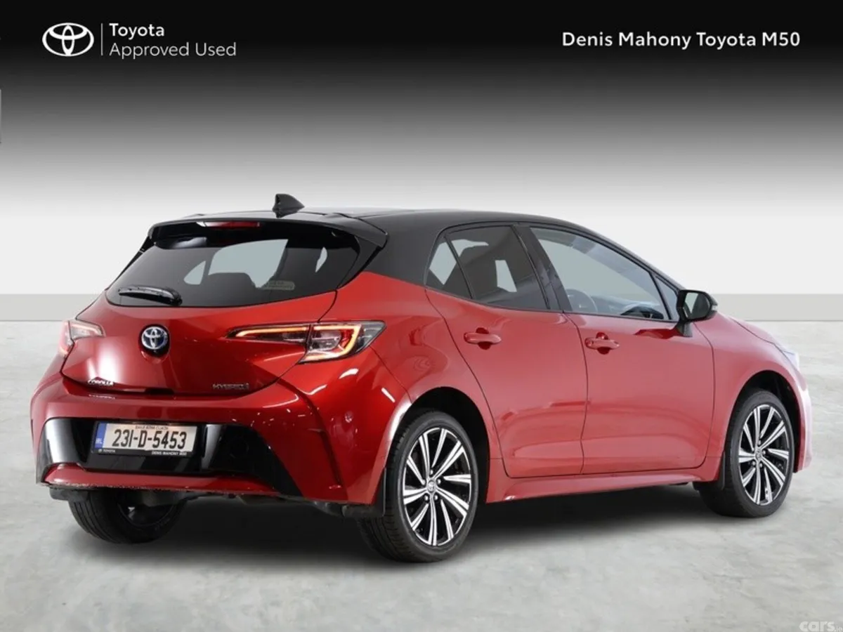 Toyota Corolla Hatchback, Petrol Hybrid, 2023, Red