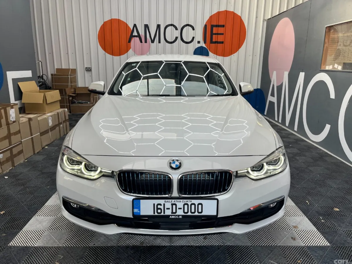 BMW 3-Series Saloon, Petrol Plug-in Hybrid, 2016, White