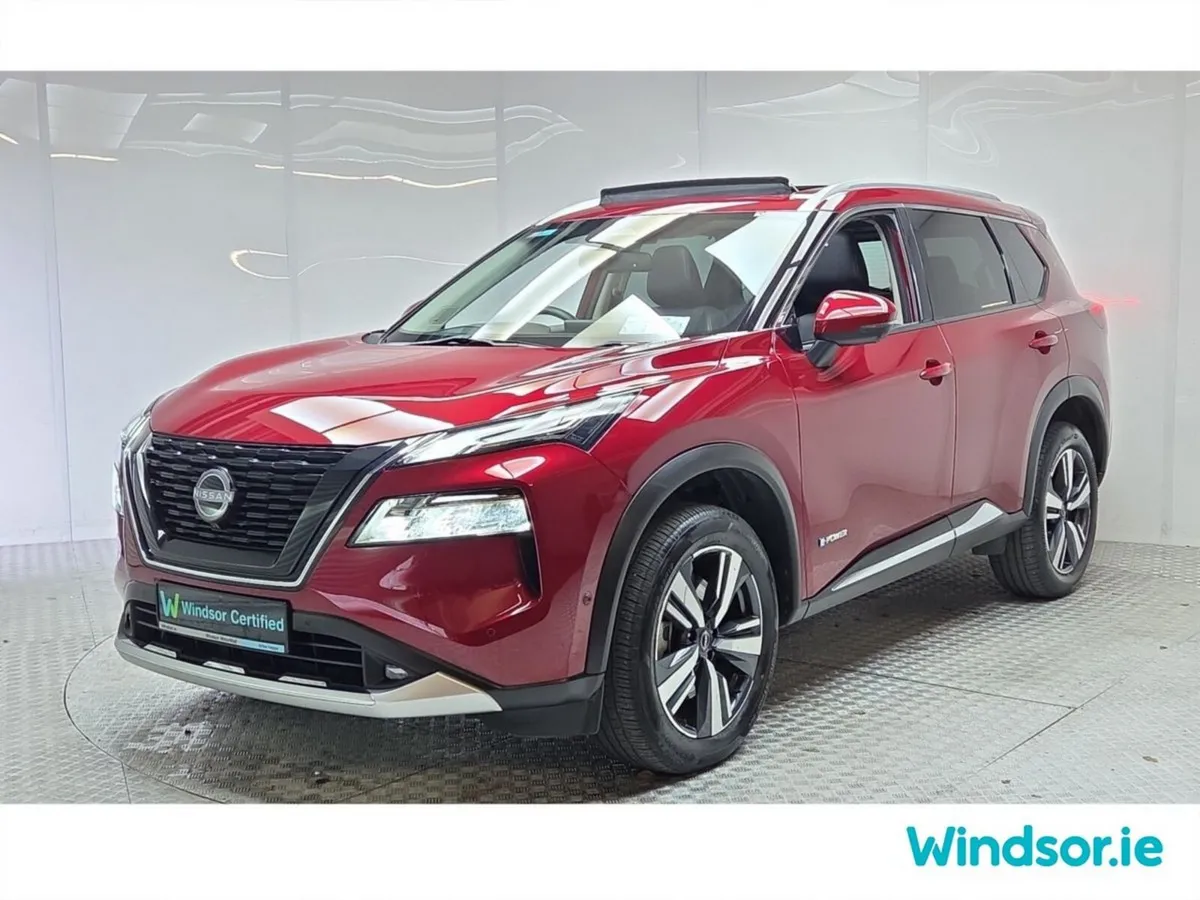 Nissan X-Trail SUV, Petrol Hybrid, 2025, Red