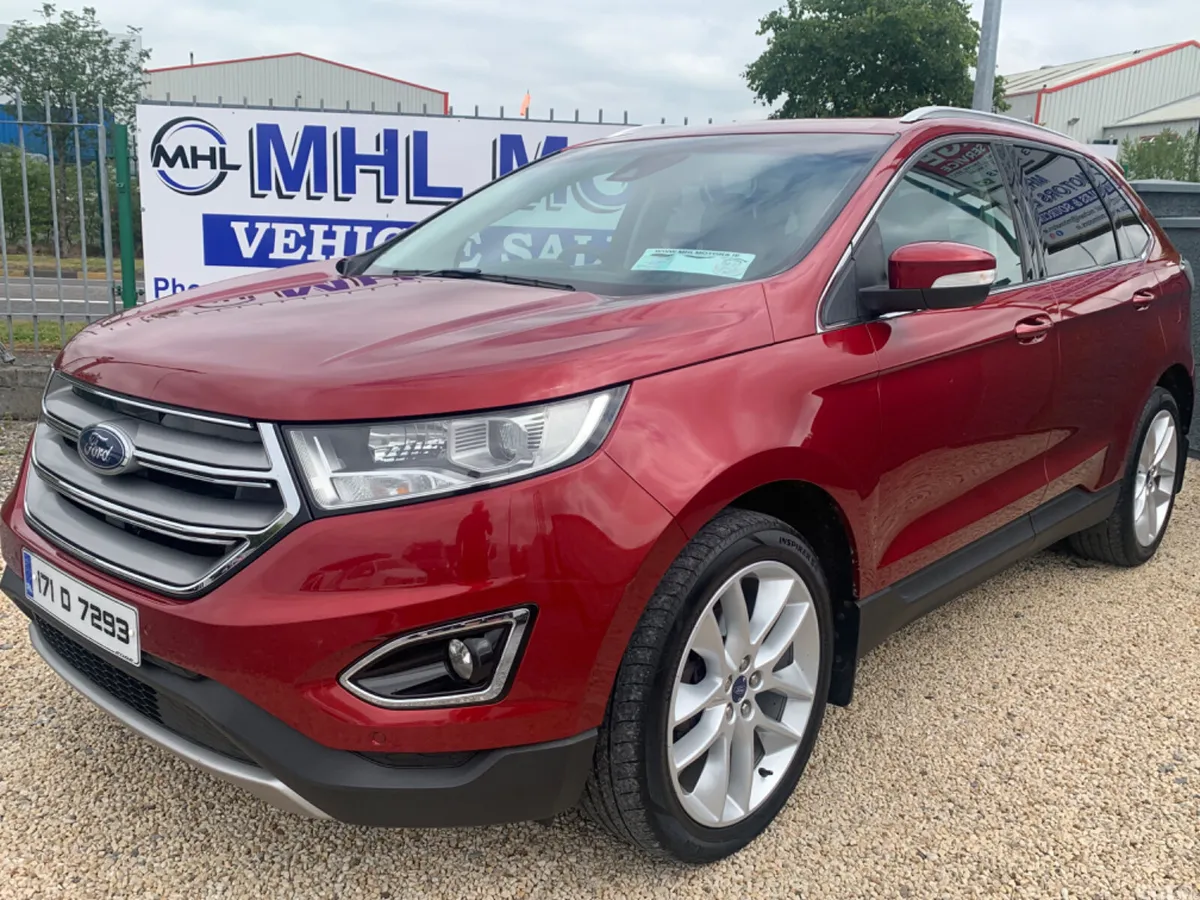 Ford Edge SUV, Diesel, 2017, Red