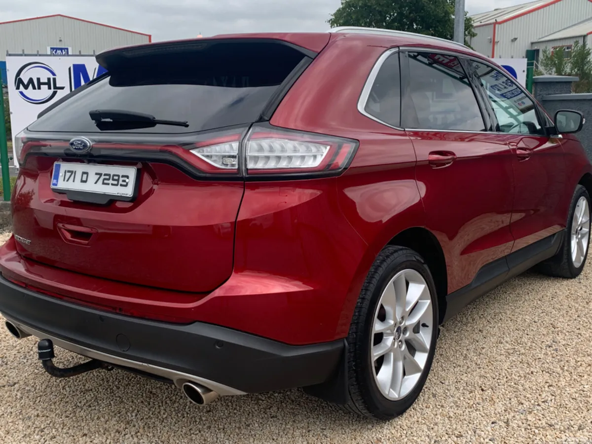 Ford Edge SUV, Diesel, 2017, Red
