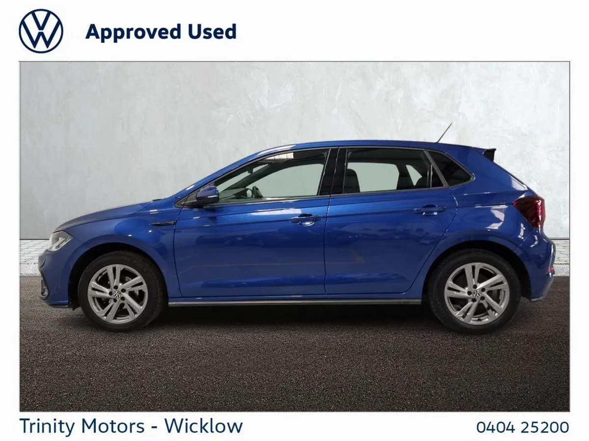 Volkswagen Polo Hatchback, Petrol, 2023, Blue