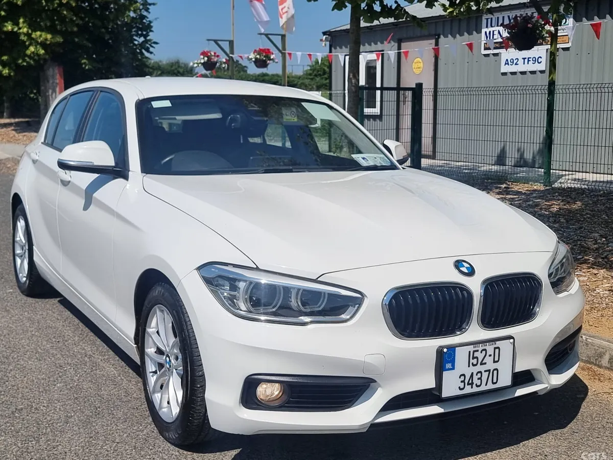 BMW 1-Series Hatchback, Petrol, 2015, White