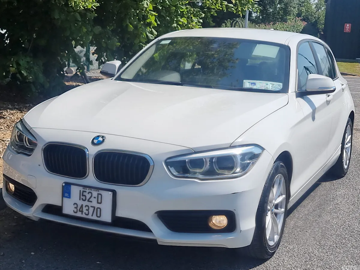 BMW 1-Series Hatchback, Petrol, 2015, White