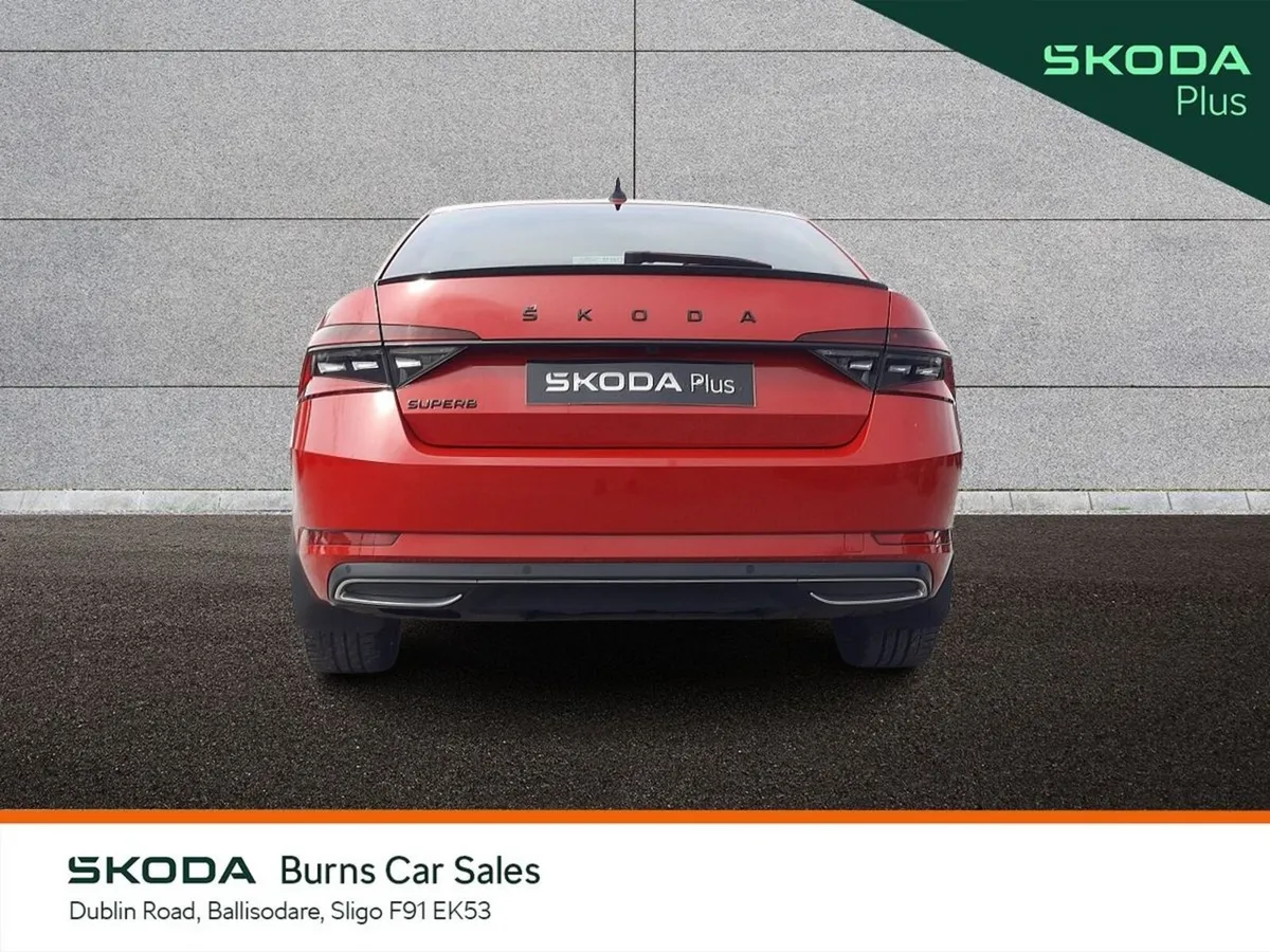 Skoda Superb Saloon, Diesel, 2024, Red