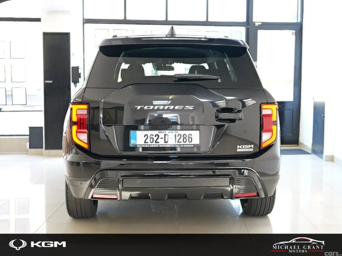 KGM Torres SUV, Petrol Hybrid, 2026, Black