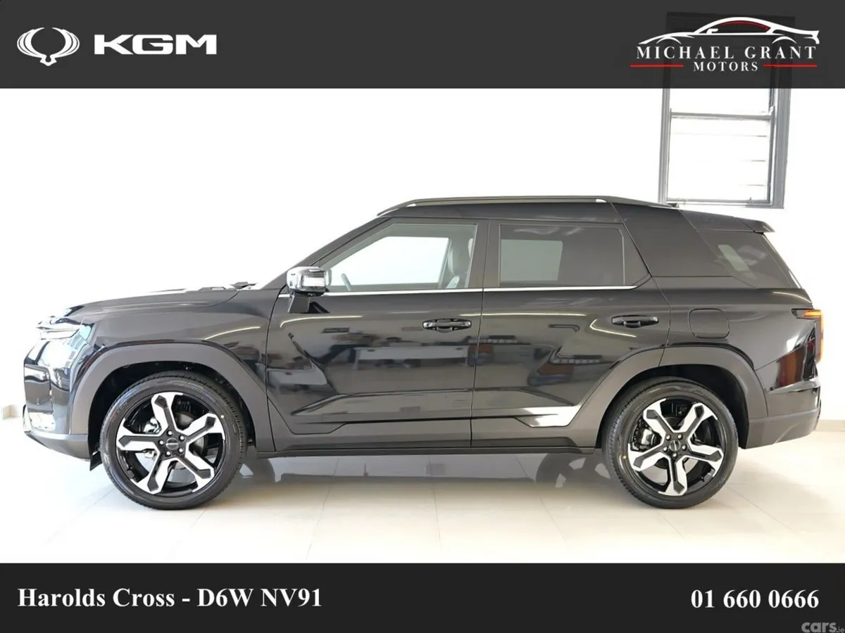 KGM Torres SUV, Petrol Hybrid, 2026, Black
