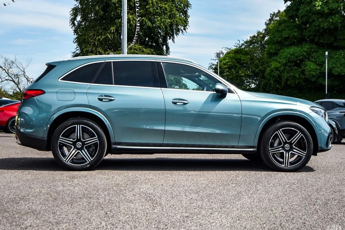 Mercedes-Benz GLC SUV, Diesel Plug-in Hybrid, 2026, Silver