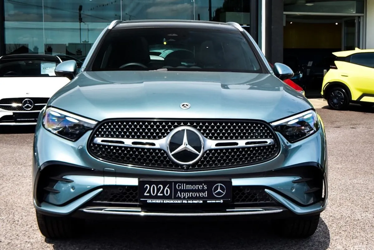 Mercedes-Benz GLC SUV, Diesel Plug-in Hybrid, 2026, Silver